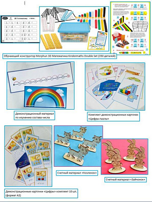 Материал для обучения счету в пределах 10 и демонстрации действий сложения и вычитания_ набор