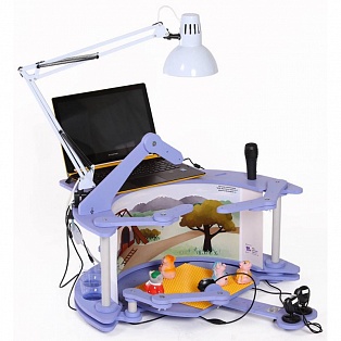 Мультстудия для кукольной анимации (сиреневая) профессиональная версия