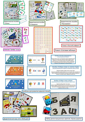 Полифункциональные карточки, для воспитания звуковой культуры речи, автоматизации и дифференциации звуков, развития памяти, внимания, воображения и мышления, соотнесения звука и его графического изображения – буквы, создания «образа буквы» - комплект