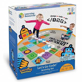 Развивающая напольная игра Learning Resources «Найди код»