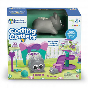 Игровой набор Learning Resources «РобоКот. Шустрик и Быстрик»