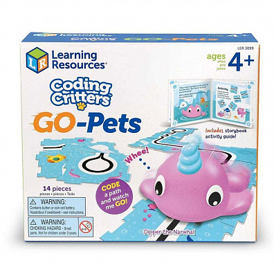 Развивающая игрушка Learning Resources «РобоНарвал. Следуй по линии»