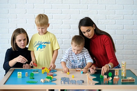 Игровой многофункциональный стол «STEM»