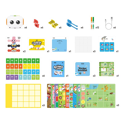 Набор безэкранных роботов Tale-Bot Pro Classroom Set