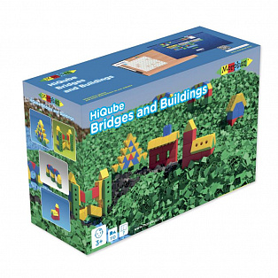 Конструктор Morphun серии Hi-Qube Bridges and Buildings (Мосты и Сооружения) 110 деталей